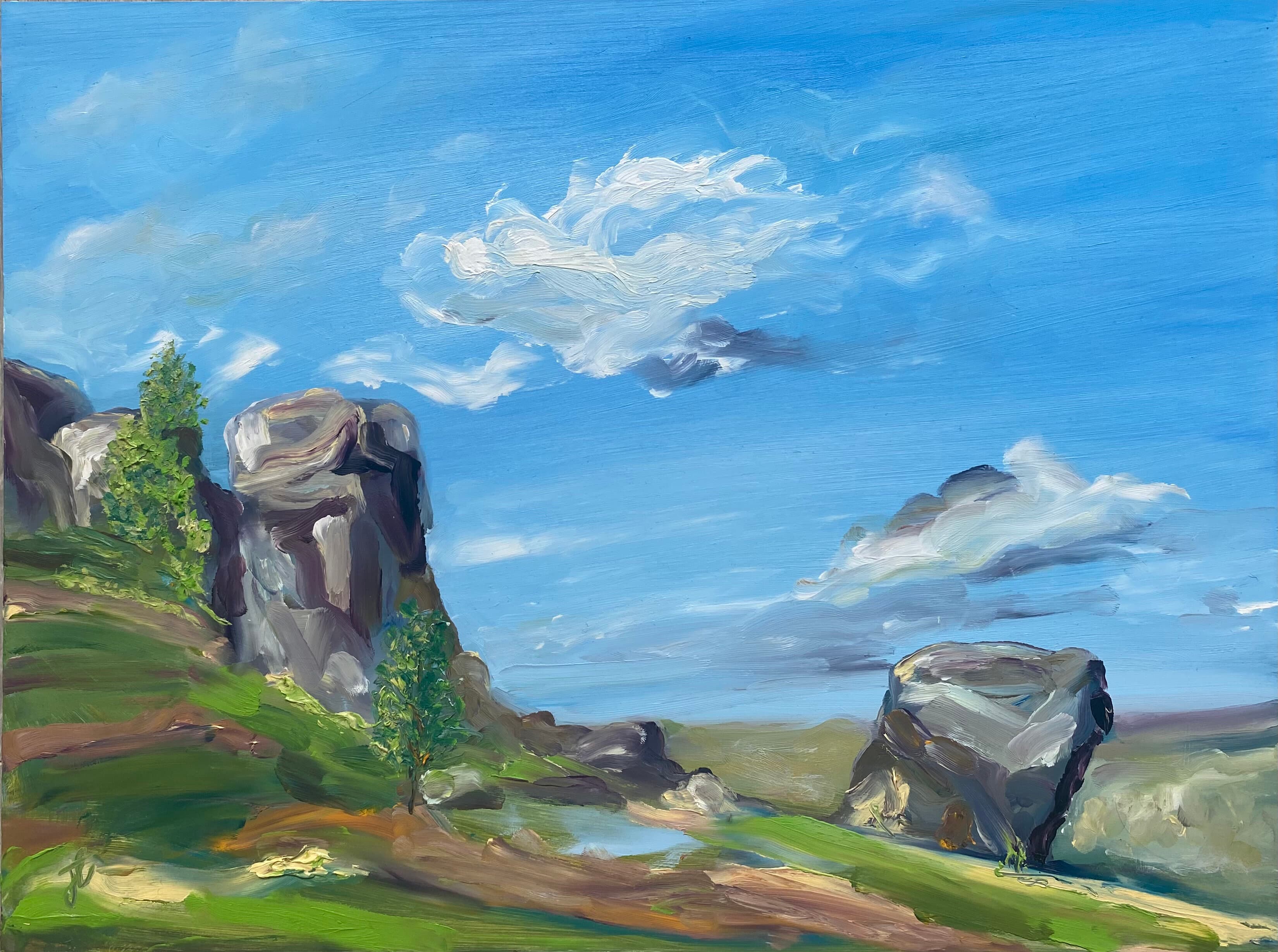 Jeanne-Louise Art: landscapes and nature cards artwork 3